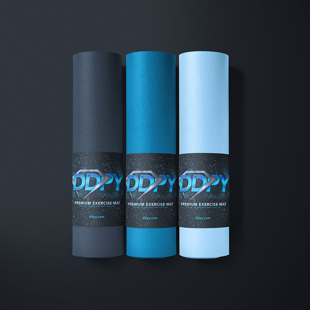 DDP Yoga 85" Embroidered Premium Mat