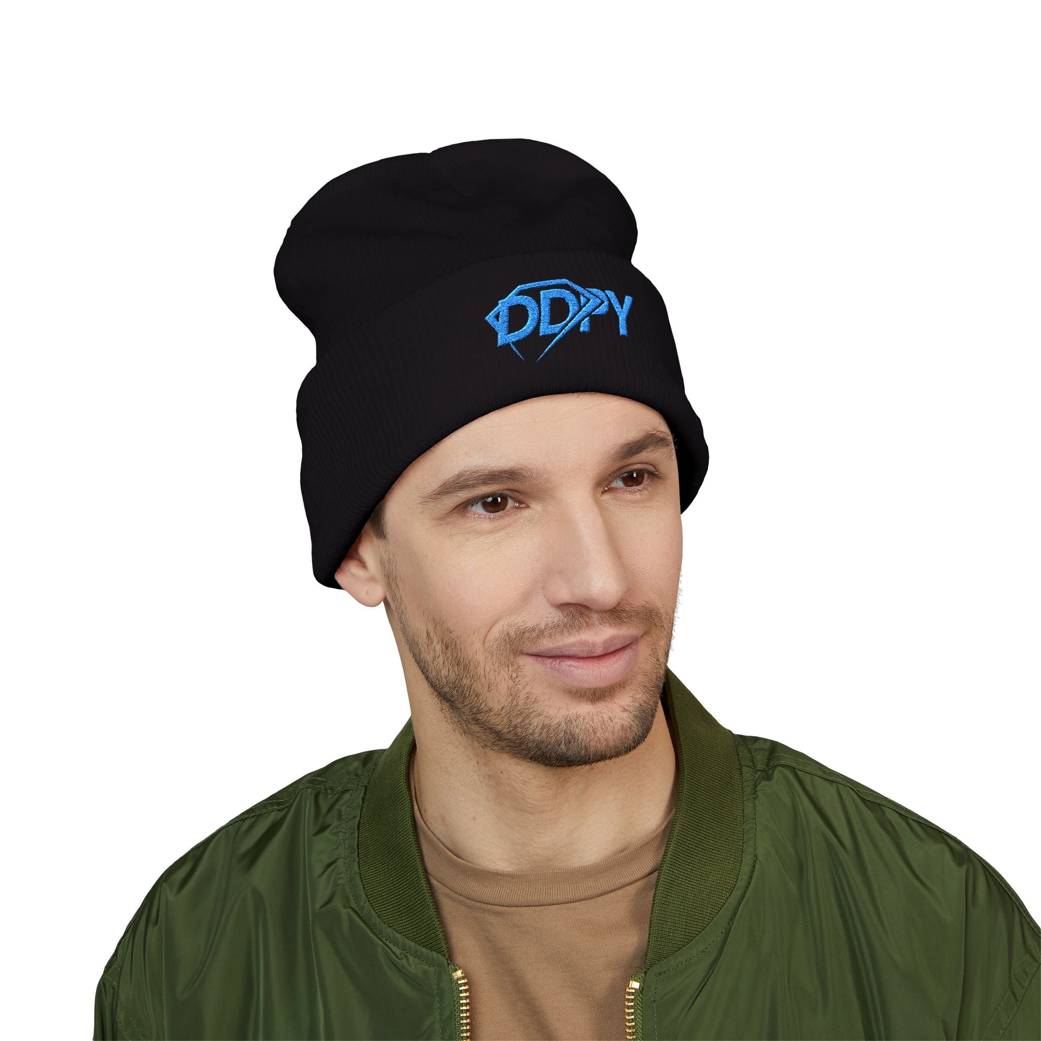 Embroidered DDPY Classic Cuffed Beanie (on demand printing) – DDP Yoga