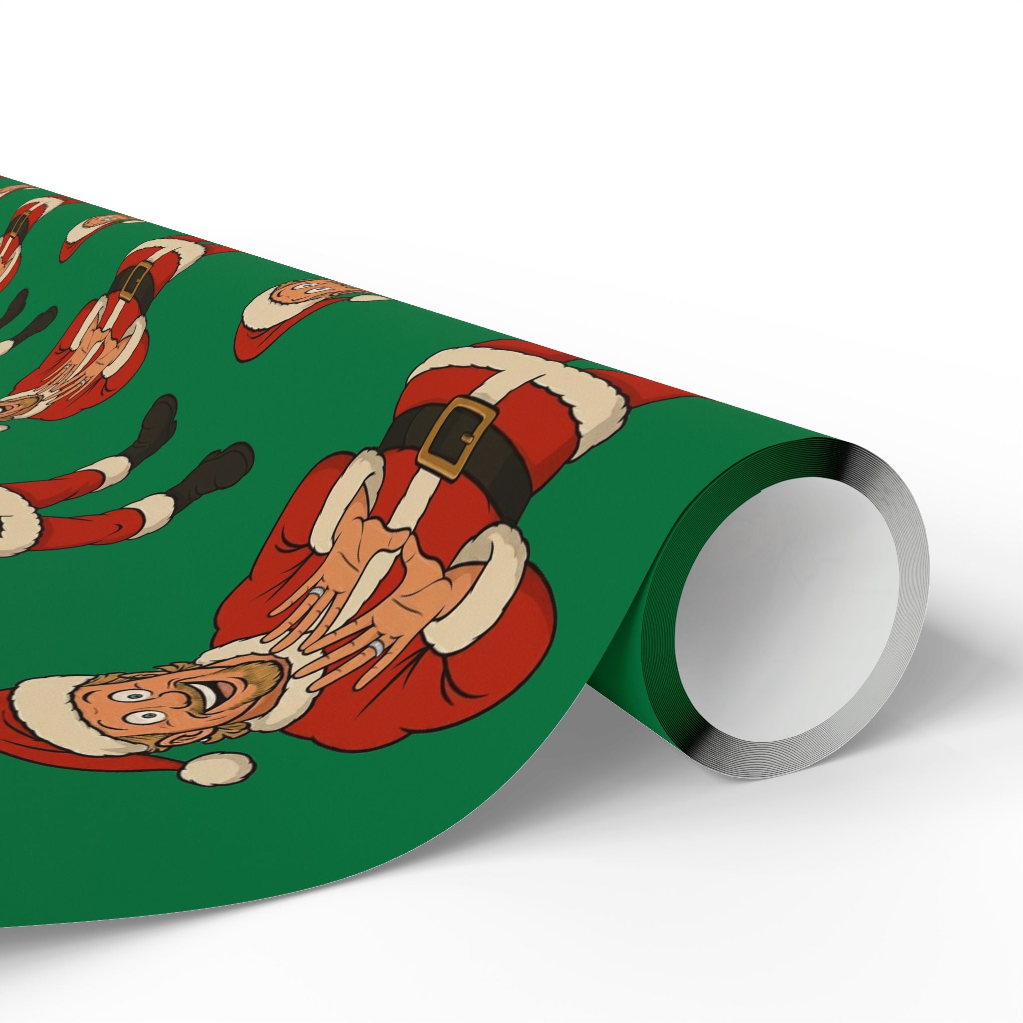 DDP Santa Pattern Gift Wrap