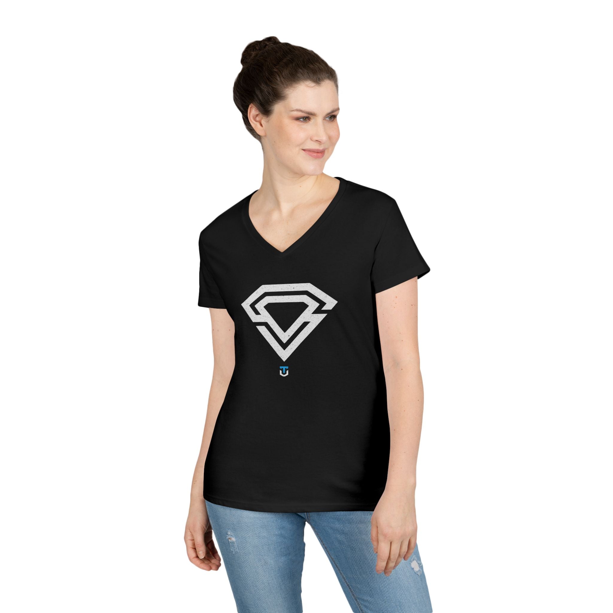 Super TU Ladies V-Neck Tee