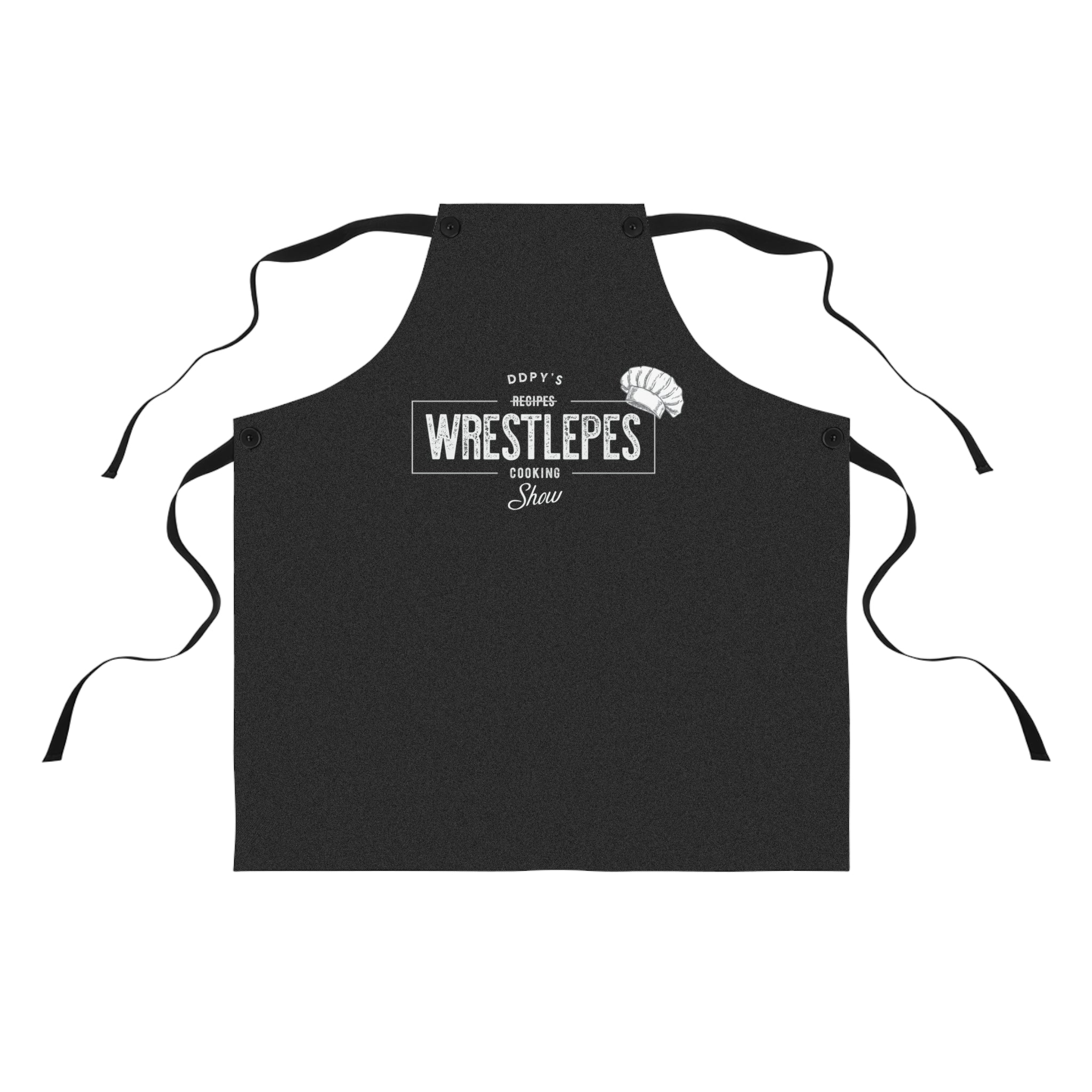 “DDPY’s Wrestlepes Cooking Show” Retro Chef Apron