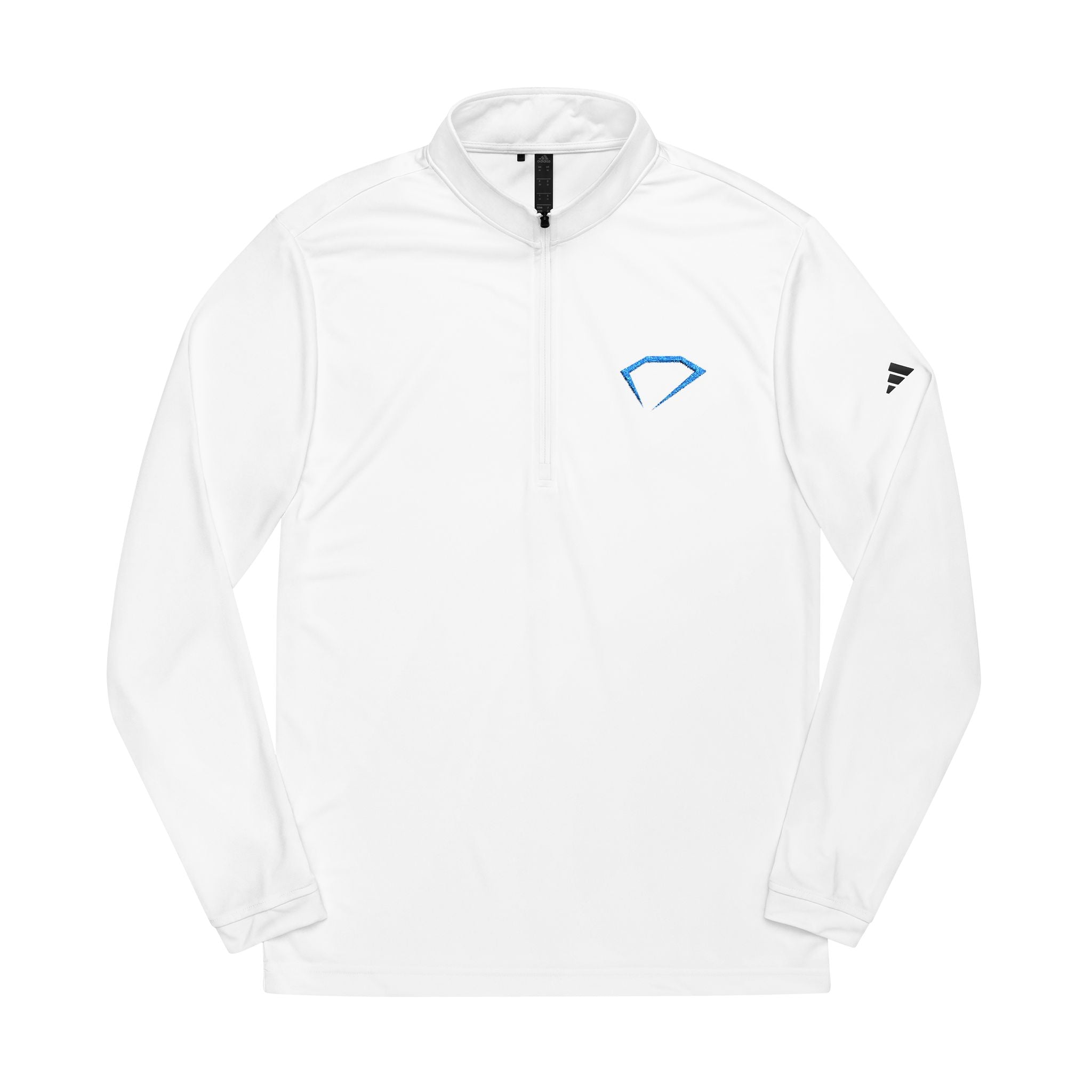 Adidas Diamond Embroidered Quarter-Zip Pullover