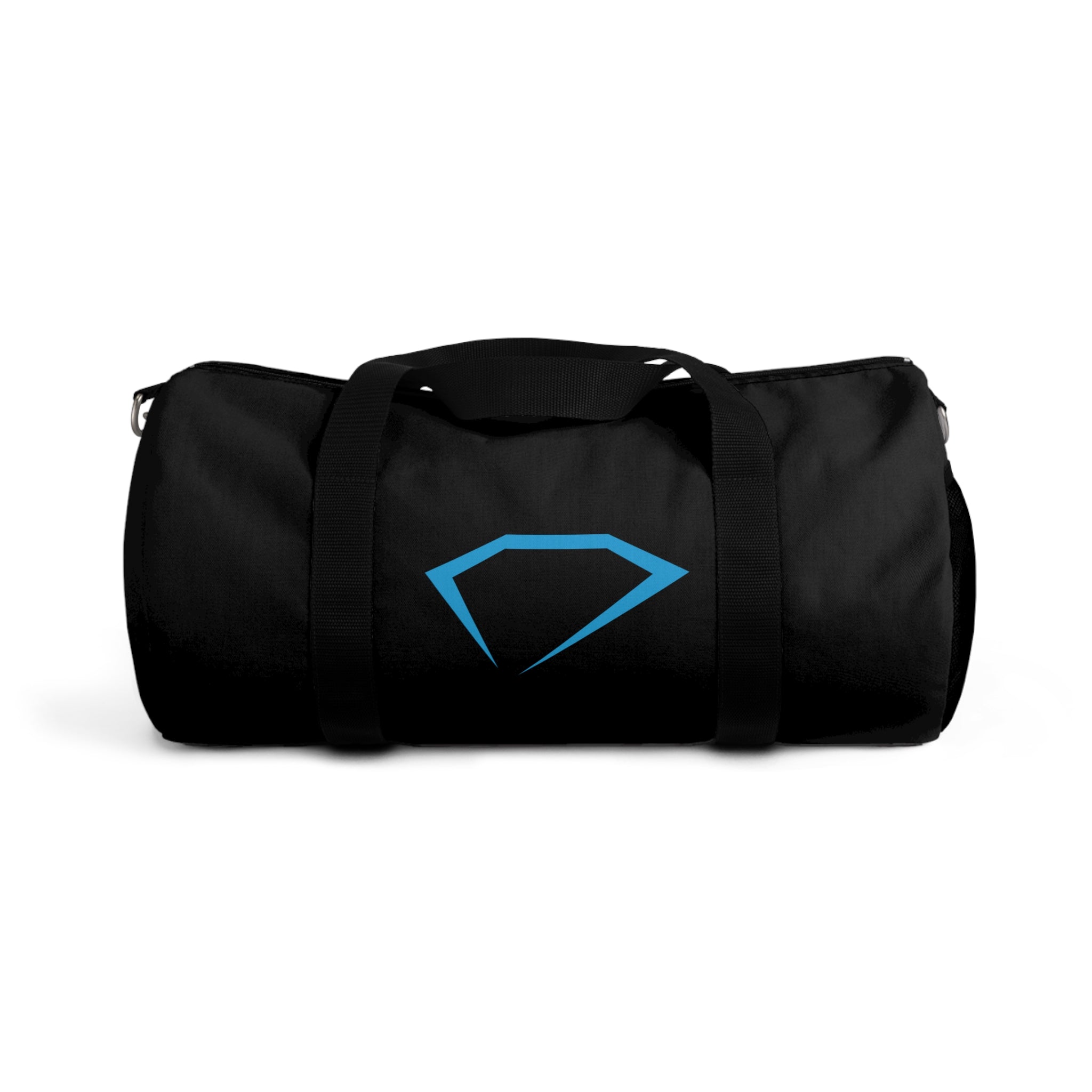Black Duffel Bag with Diamond Logo