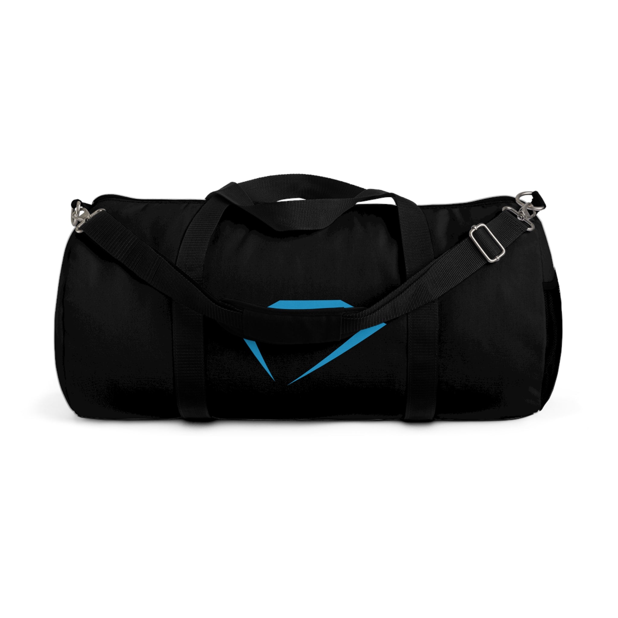 Black Duffel Bag with Diamond Logo