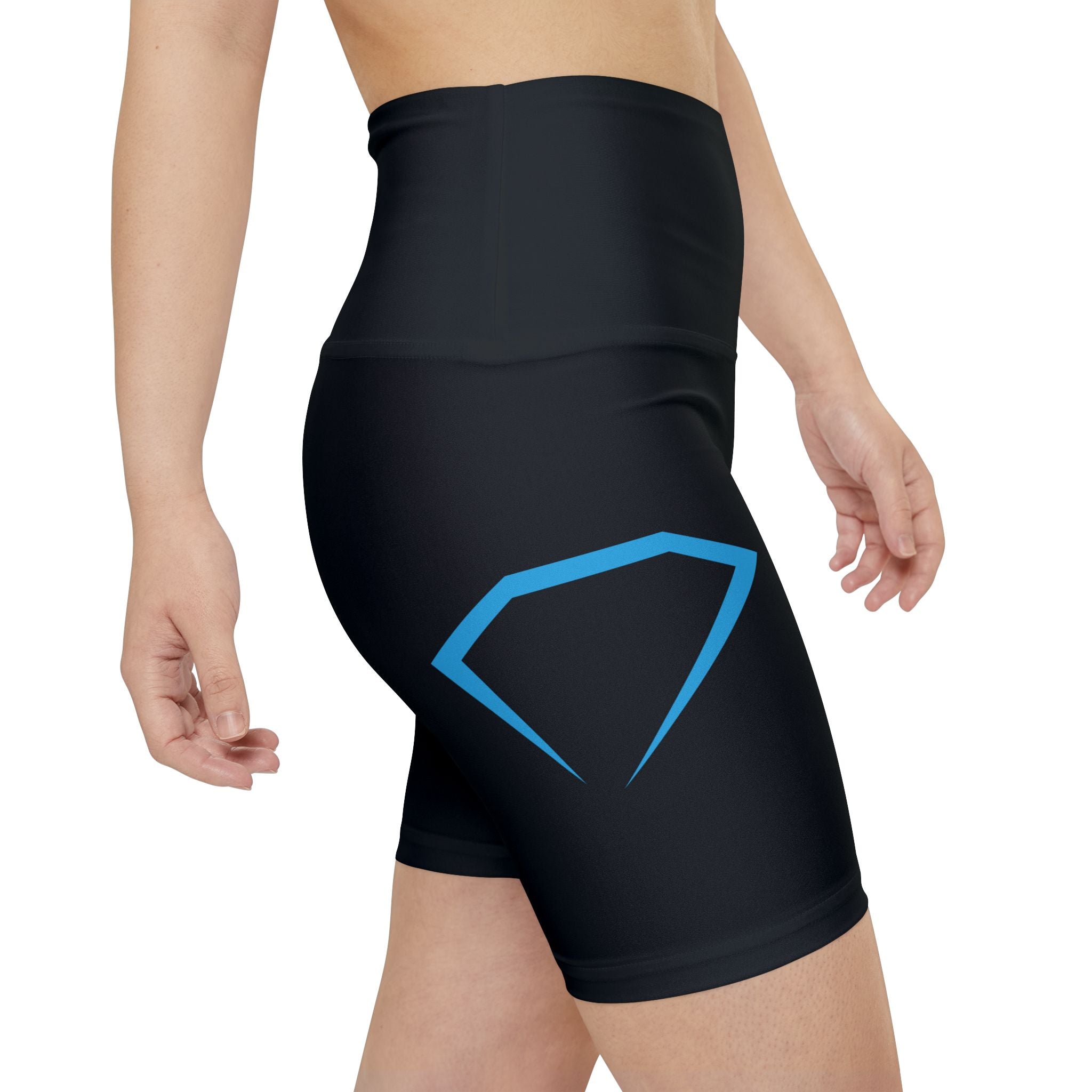 Diamond Women's Black Fitness Bike Shorts