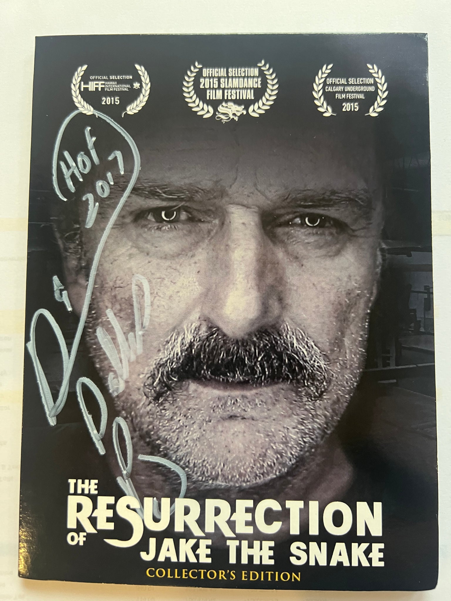 Signed Resurrection of Jake The Snake Standard DVD - Collectors Edition