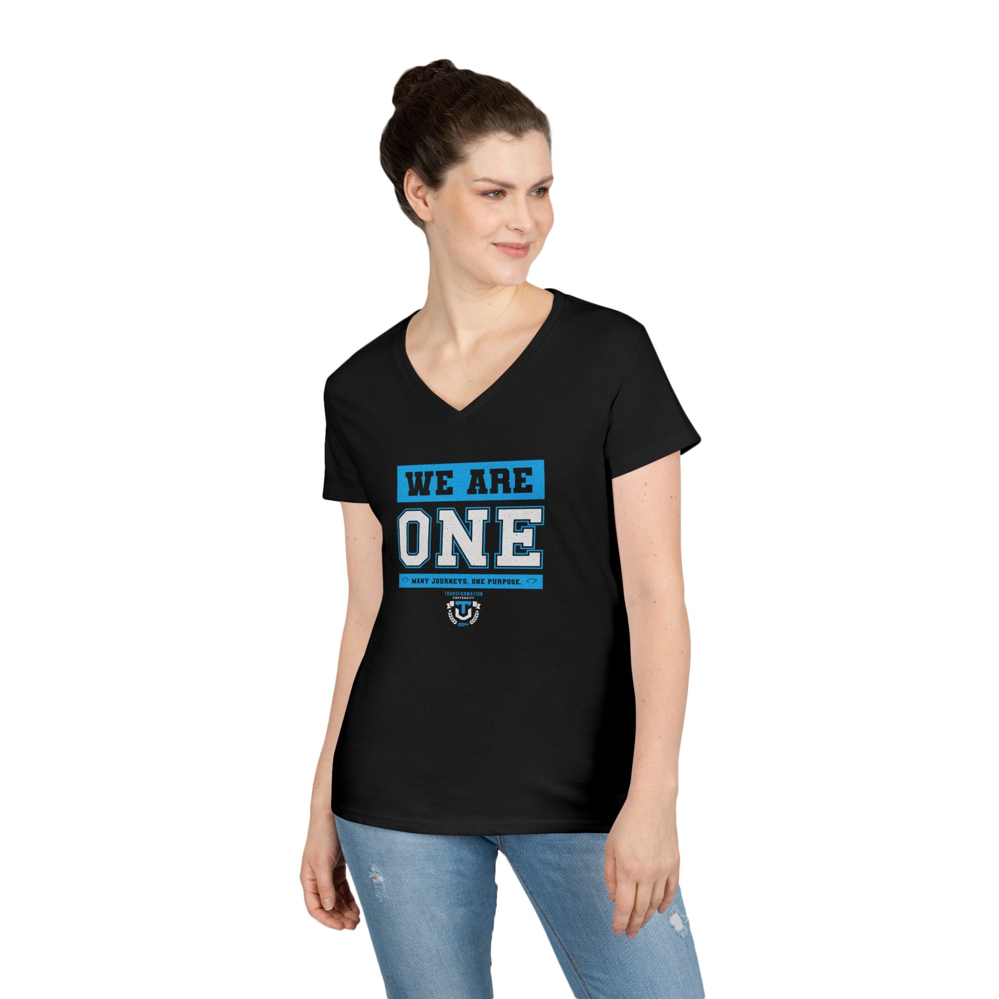 We Are One TU Ladies' V-Neck