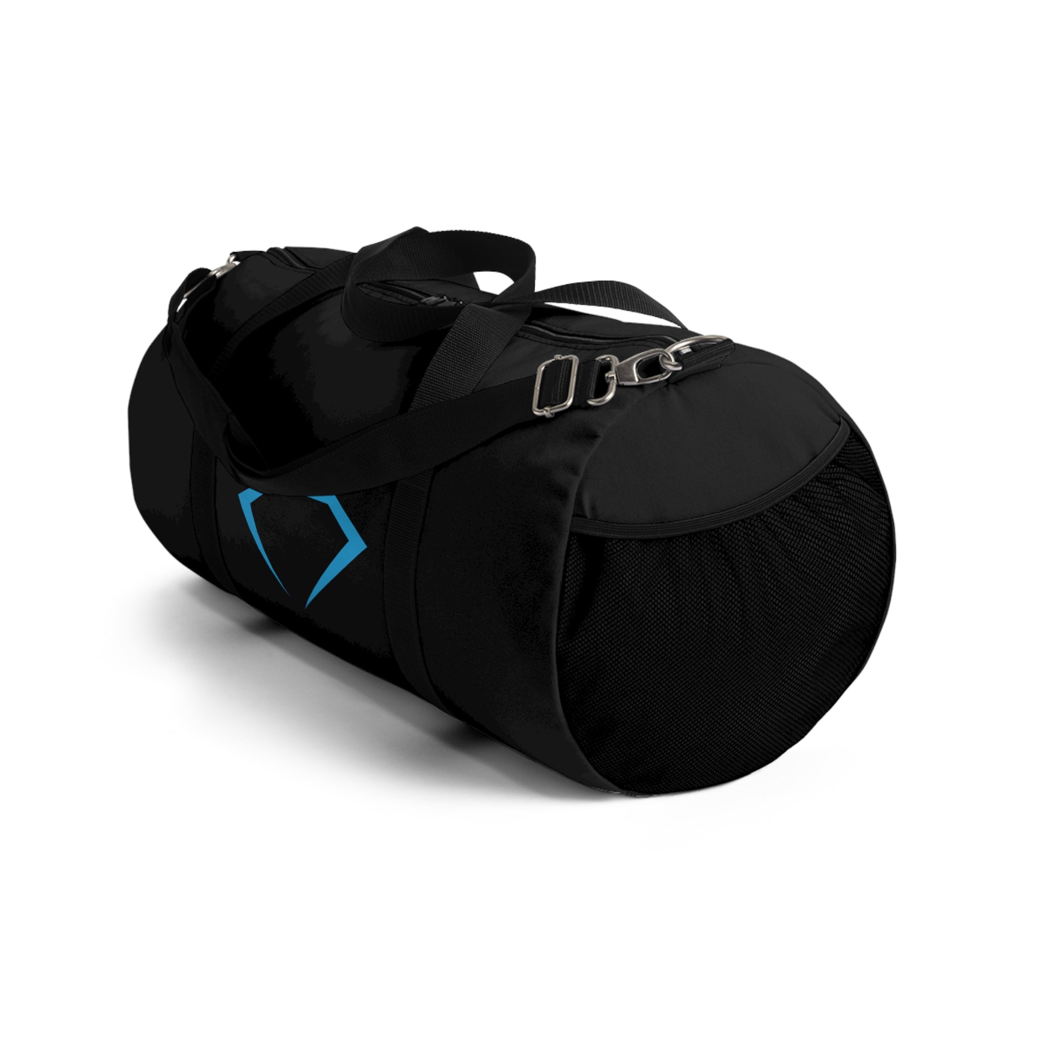 Black Duffel Bag with Diamond Logo