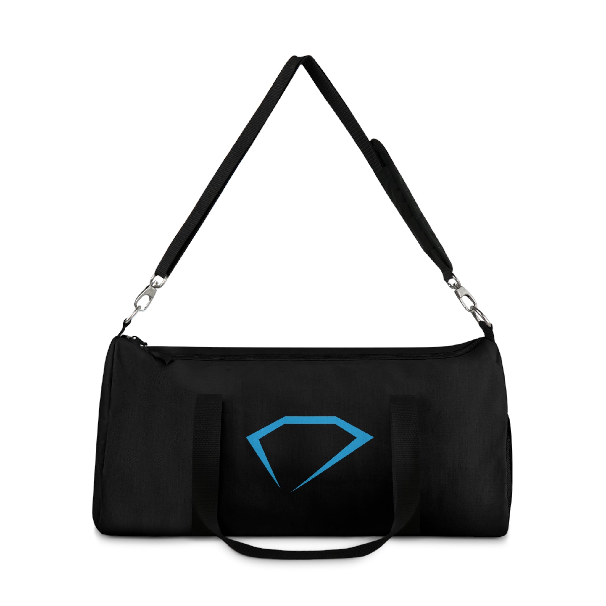 Black Duffel Bag with Diamond Logo