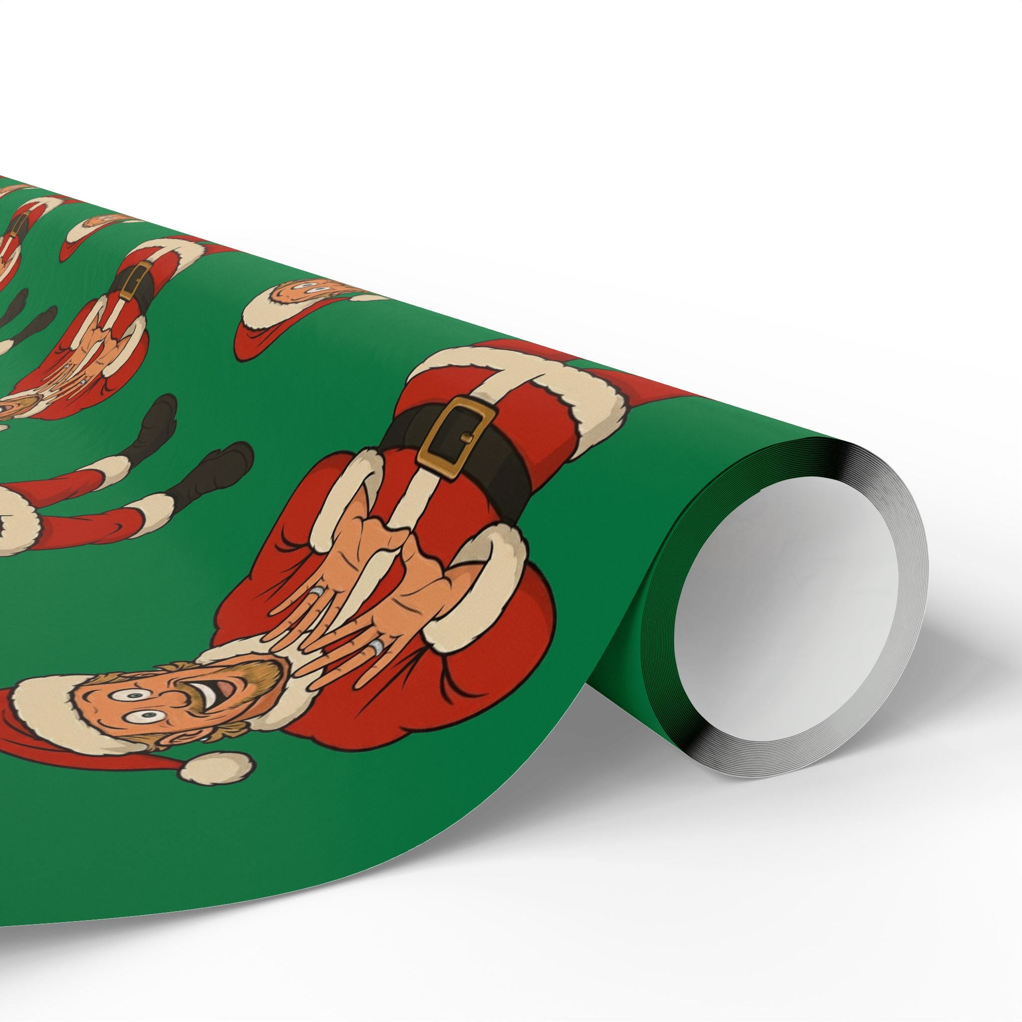 DDP Santa Pattern Gift Wrap