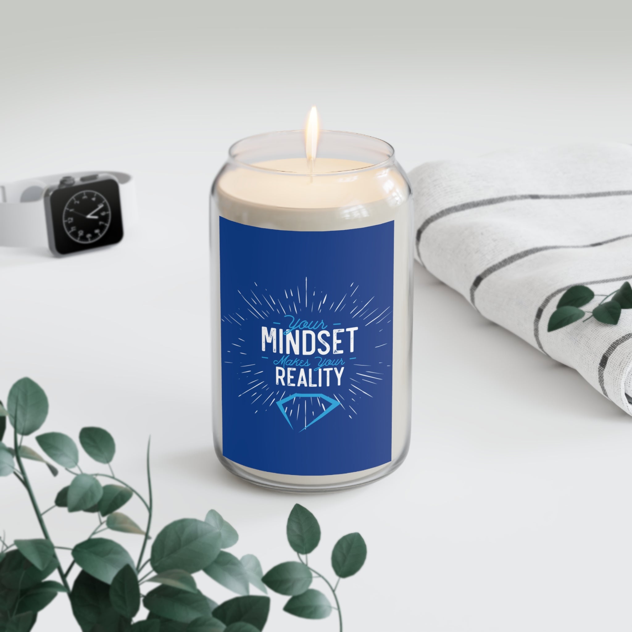 Mindset Makes Reality Soy Candle