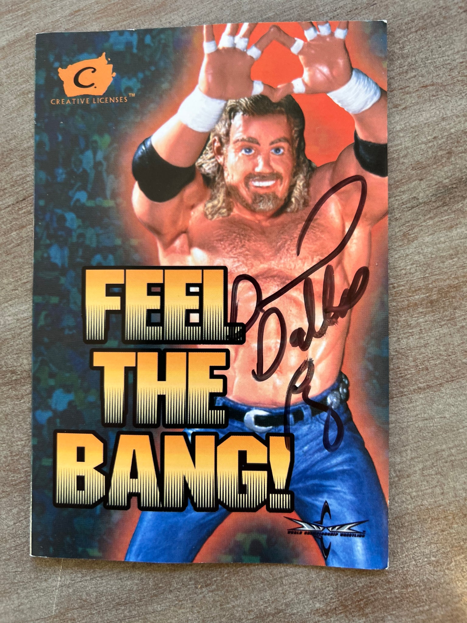 Signed Feel The Bang Card