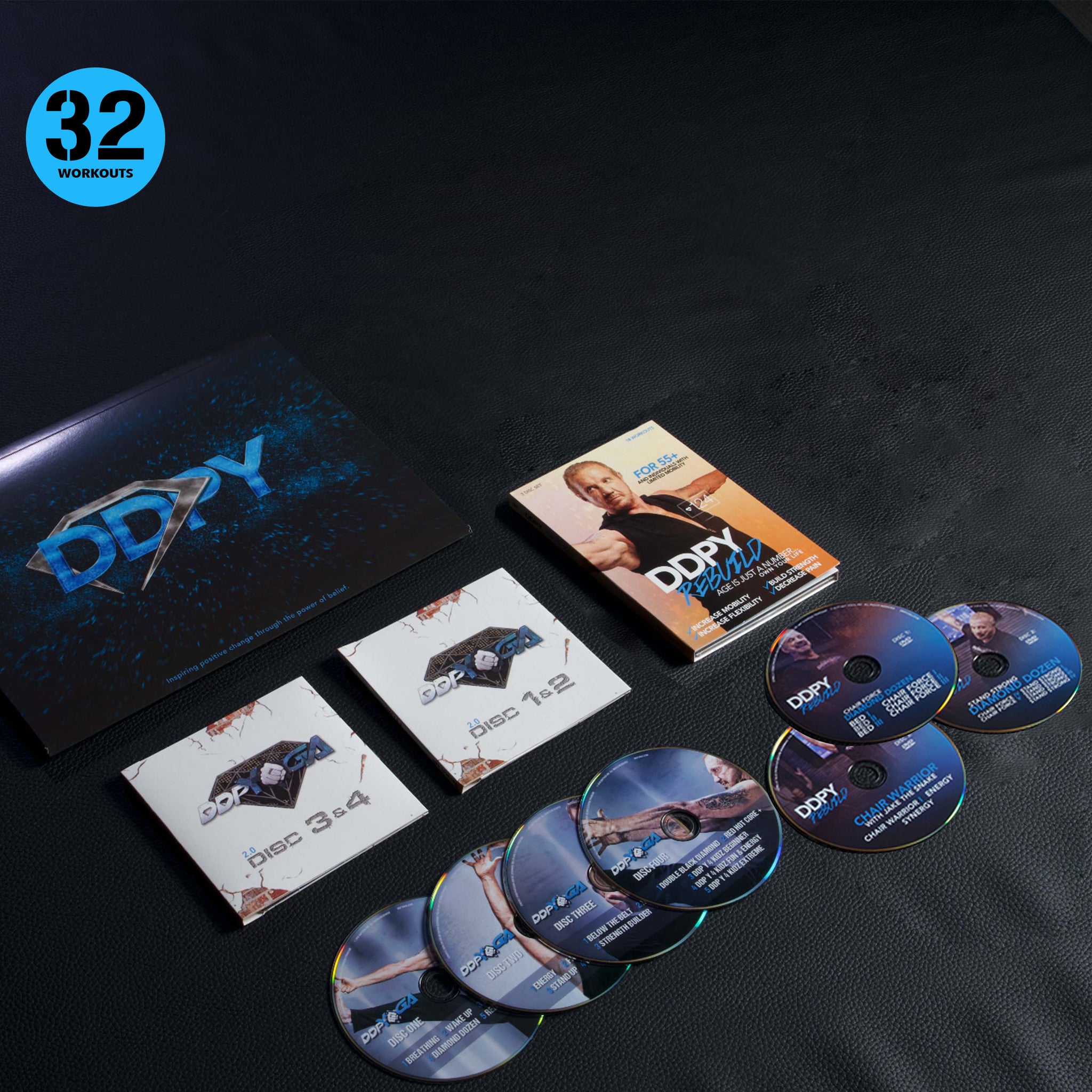 Max Pack DVDs – DDP Yoga