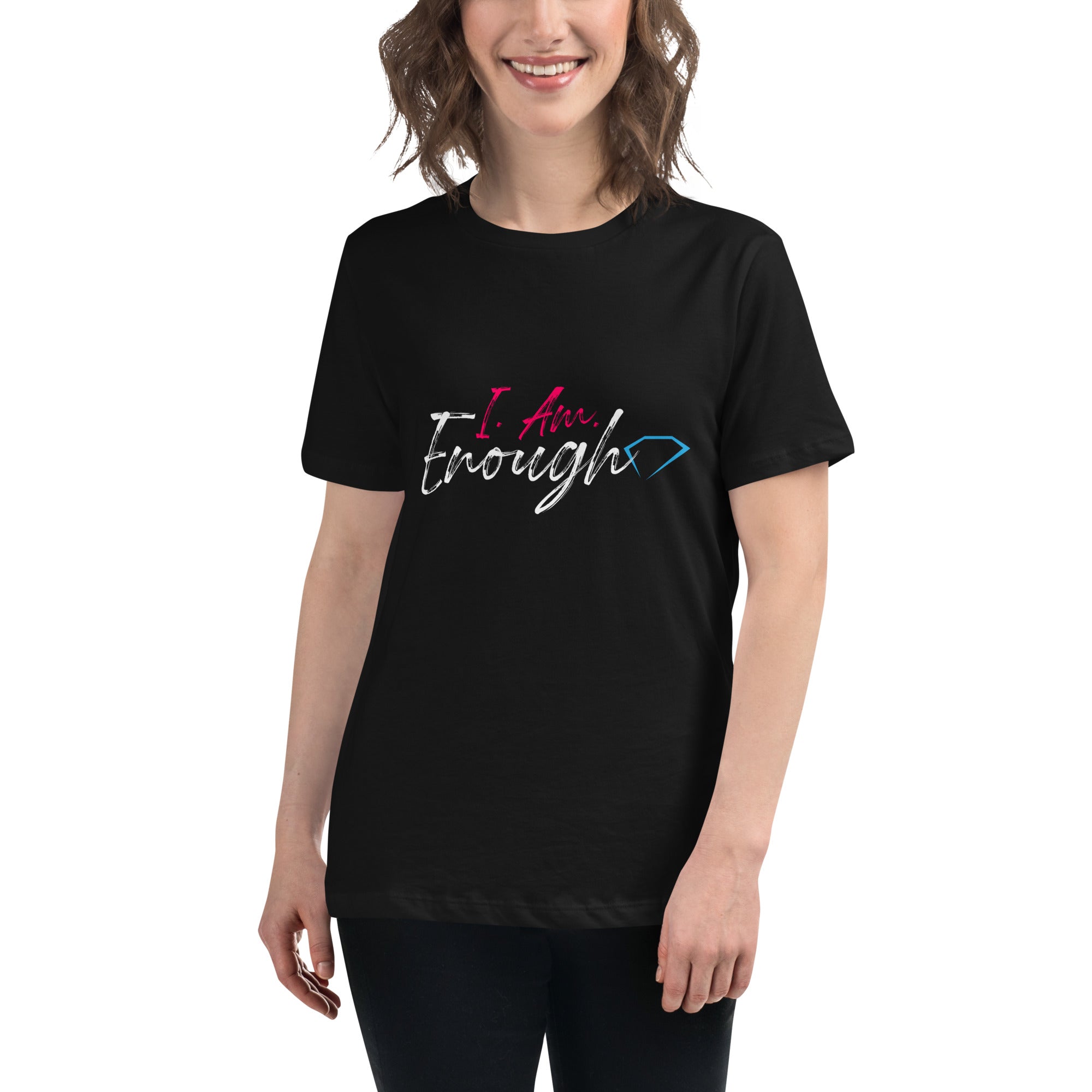 I am Enough Women's Relaxed T-Shirt (On Demand Printing)