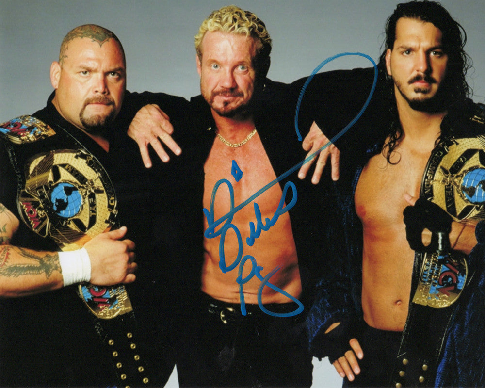 DDP Signed Autographed Photo Bigelow, DDP and Kanyon... The Jersey TRIAD