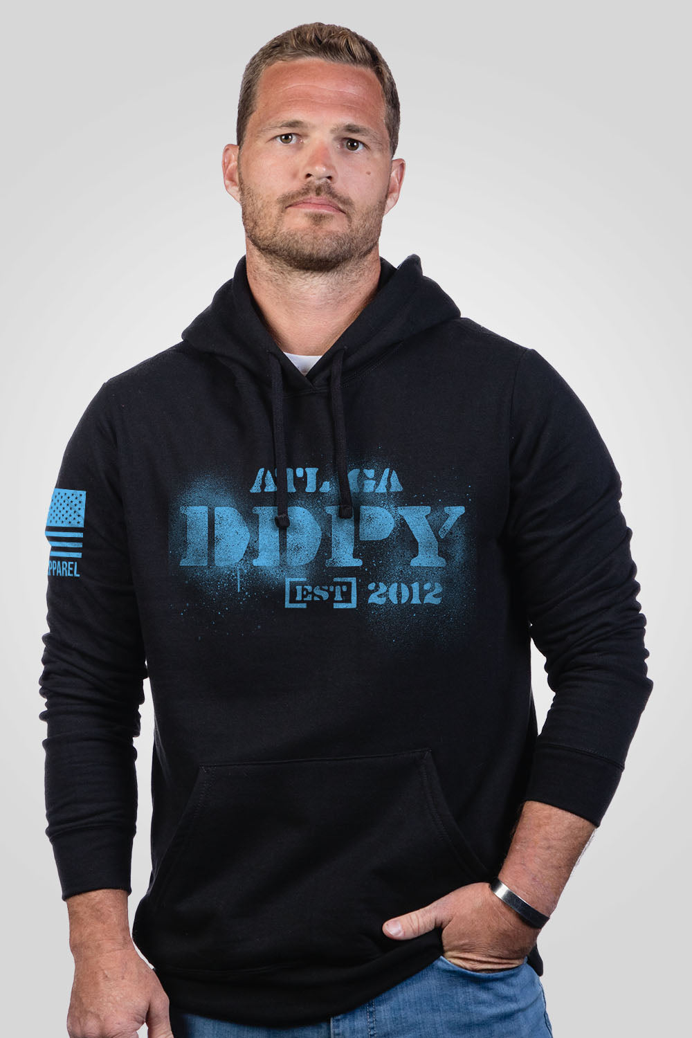Small DDPY Military Hoodie