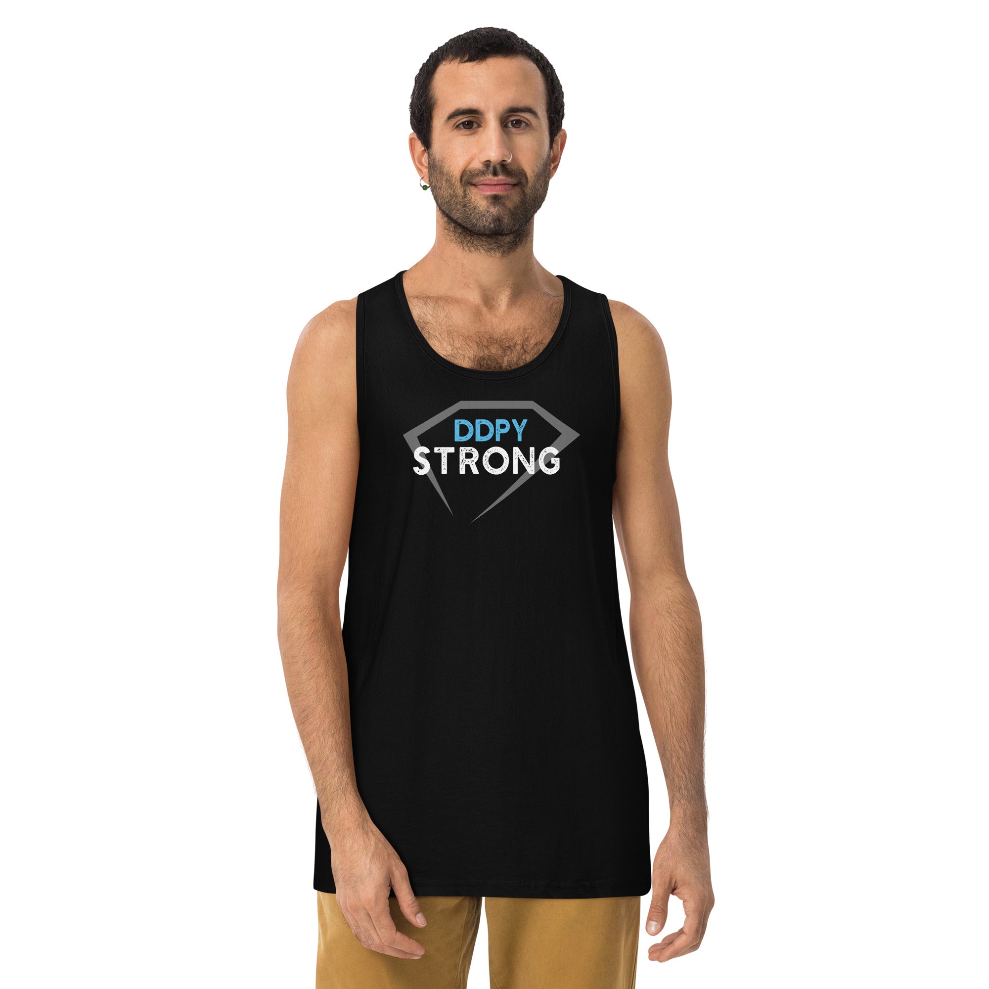 DDPY Strong Men’s premium tank top (On Demand Printing)